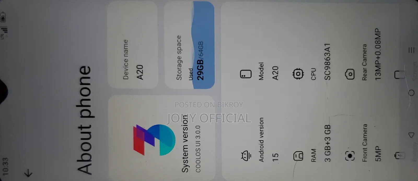 Mobile Phone 64 GB