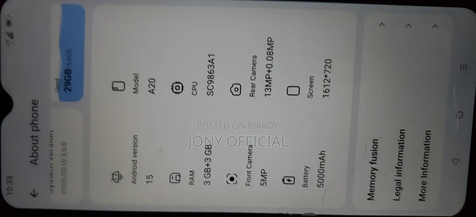 Mobile Phone 64 GB