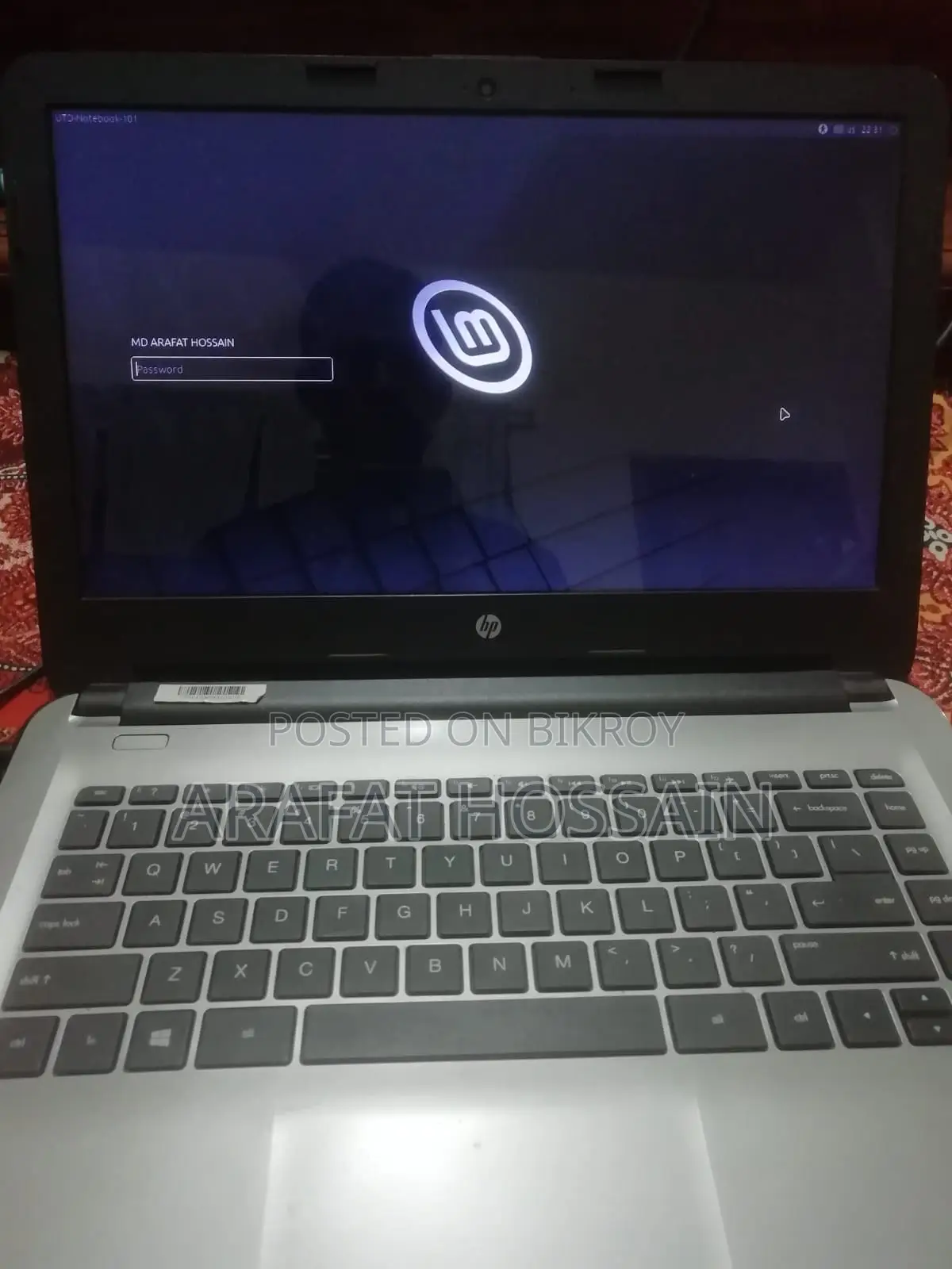Laptop HP 8GB Intel Core I5 HDD+SSD 1T