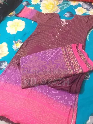 সুতির থ্রি পিস