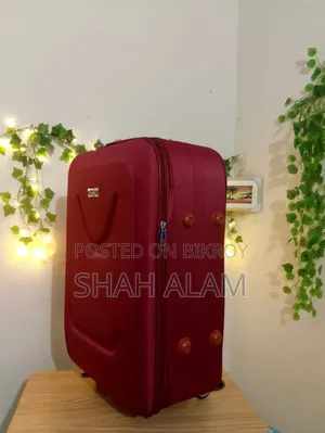 Attractive Red Trolley Luggage for Sale!
