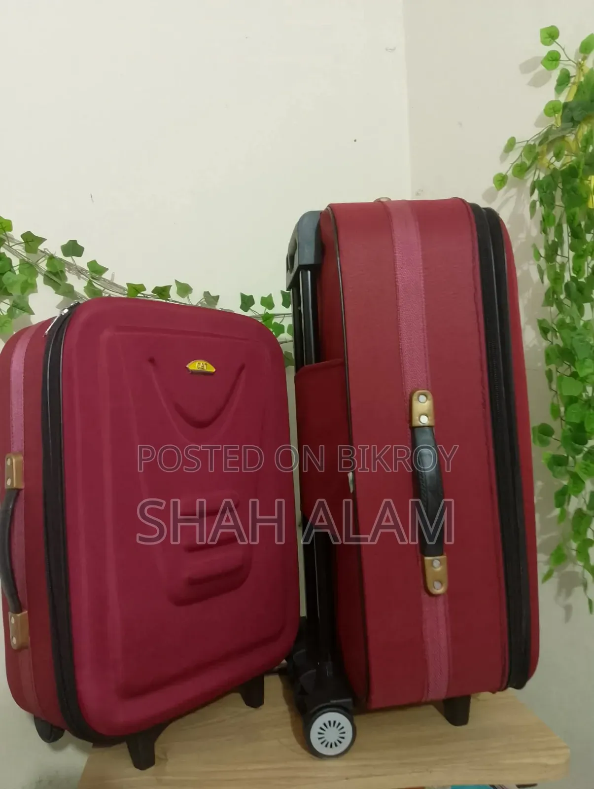 Attractive Red Trolley Luggage for Sale!