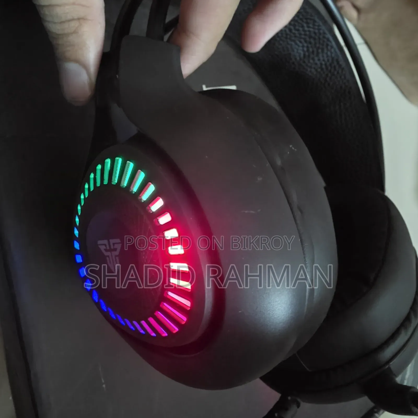 Fantech Hg25 7.1 Virtual Surround Sound Gaming Headset (Black)