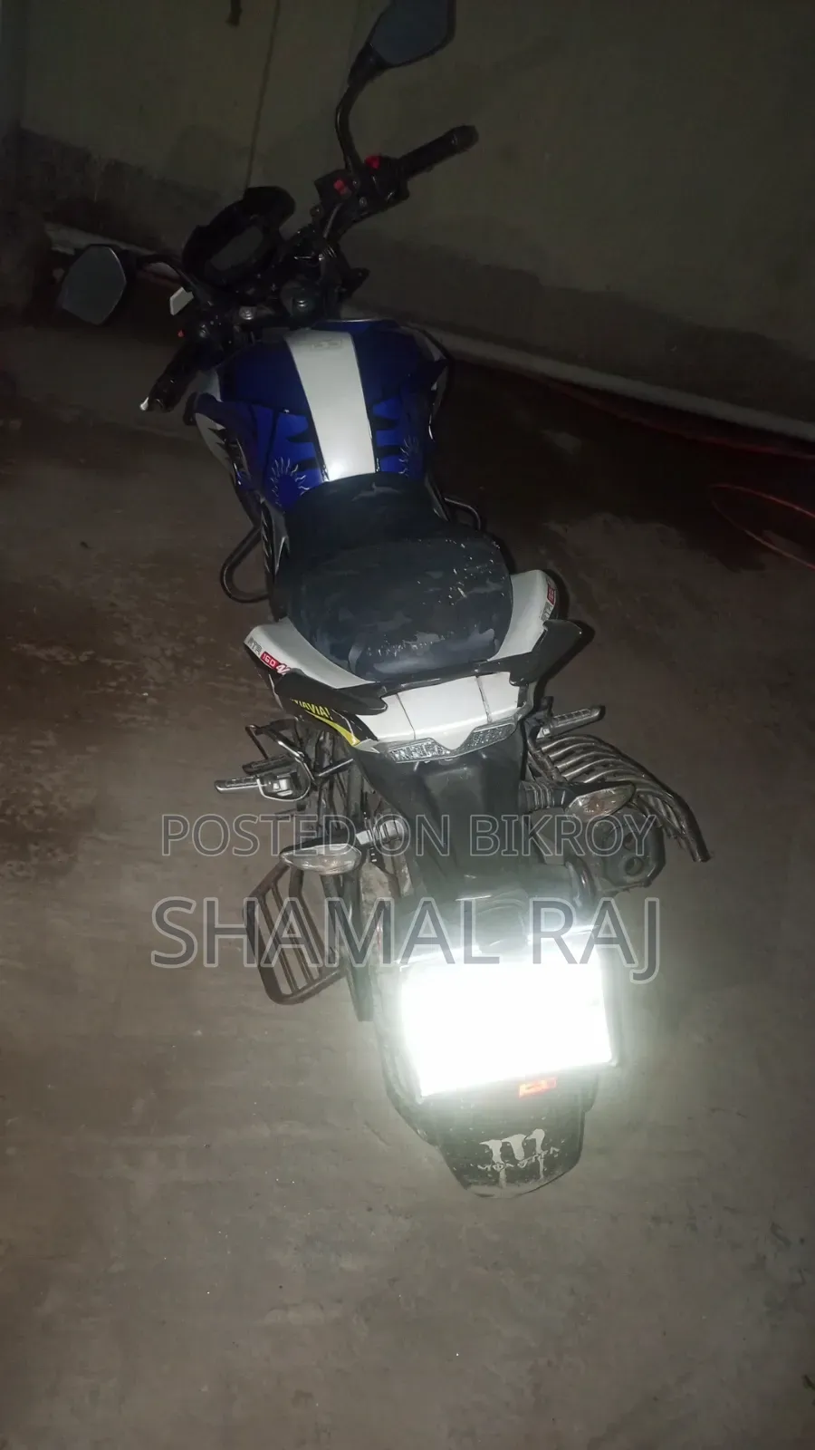 TVS Apache 160 4V 2021 Blue