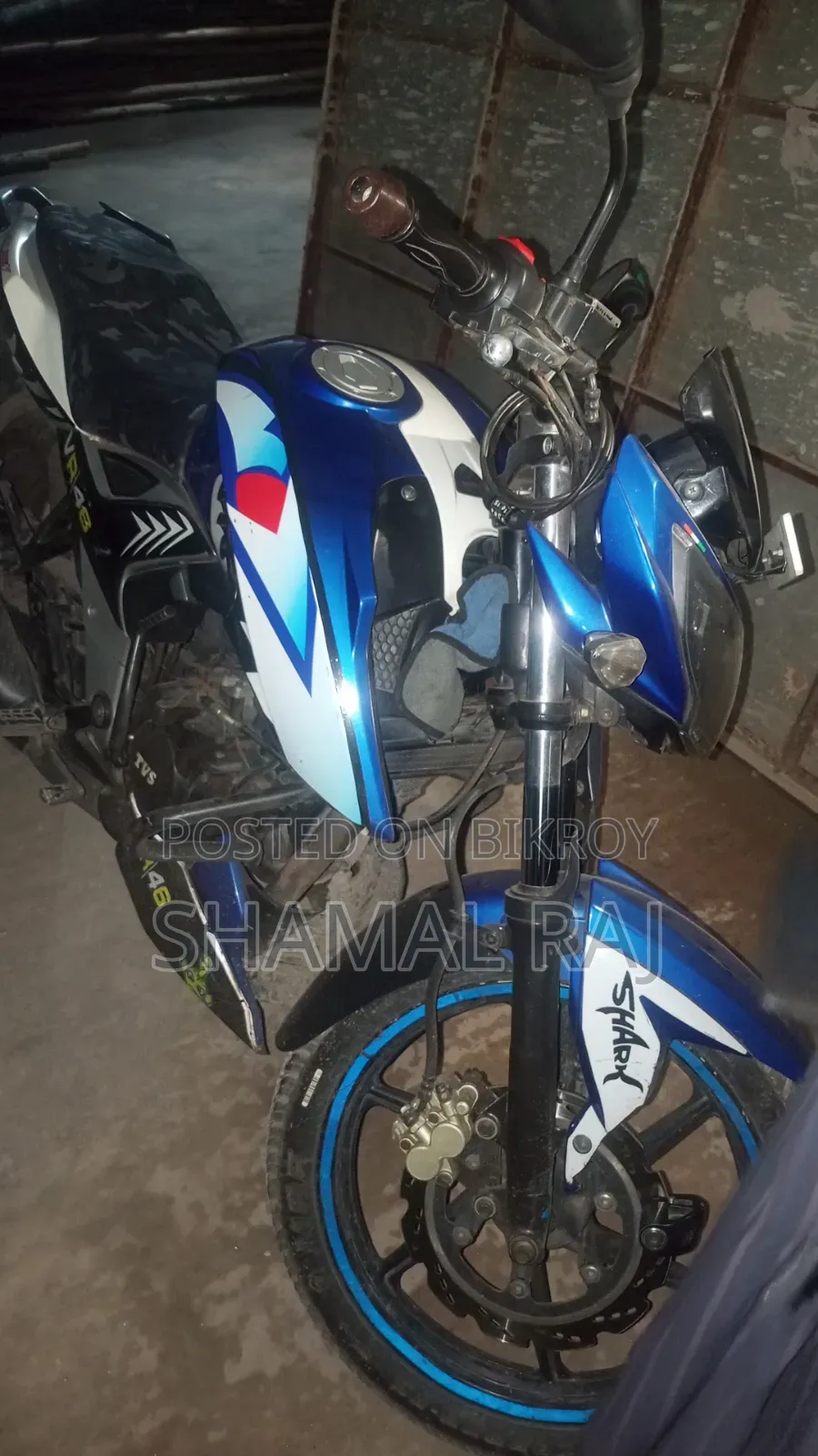 TVS Apache 160 4V 2021 Blue
