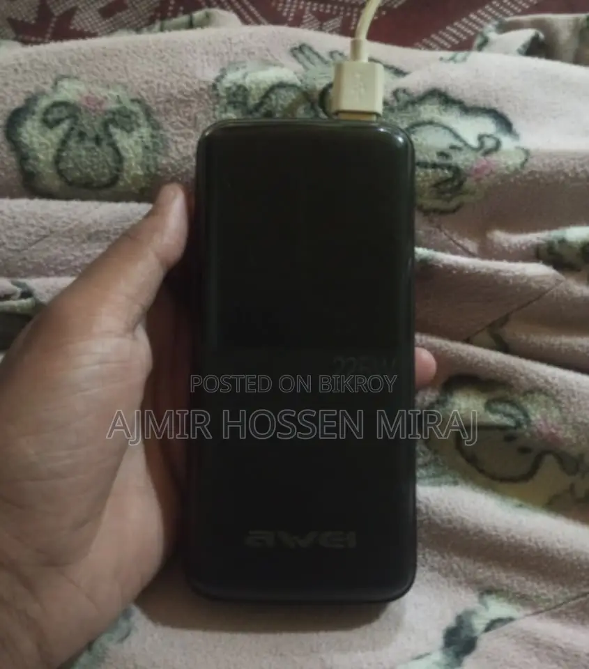 Power Bank + Mobile Stand With Bluetooth Box
