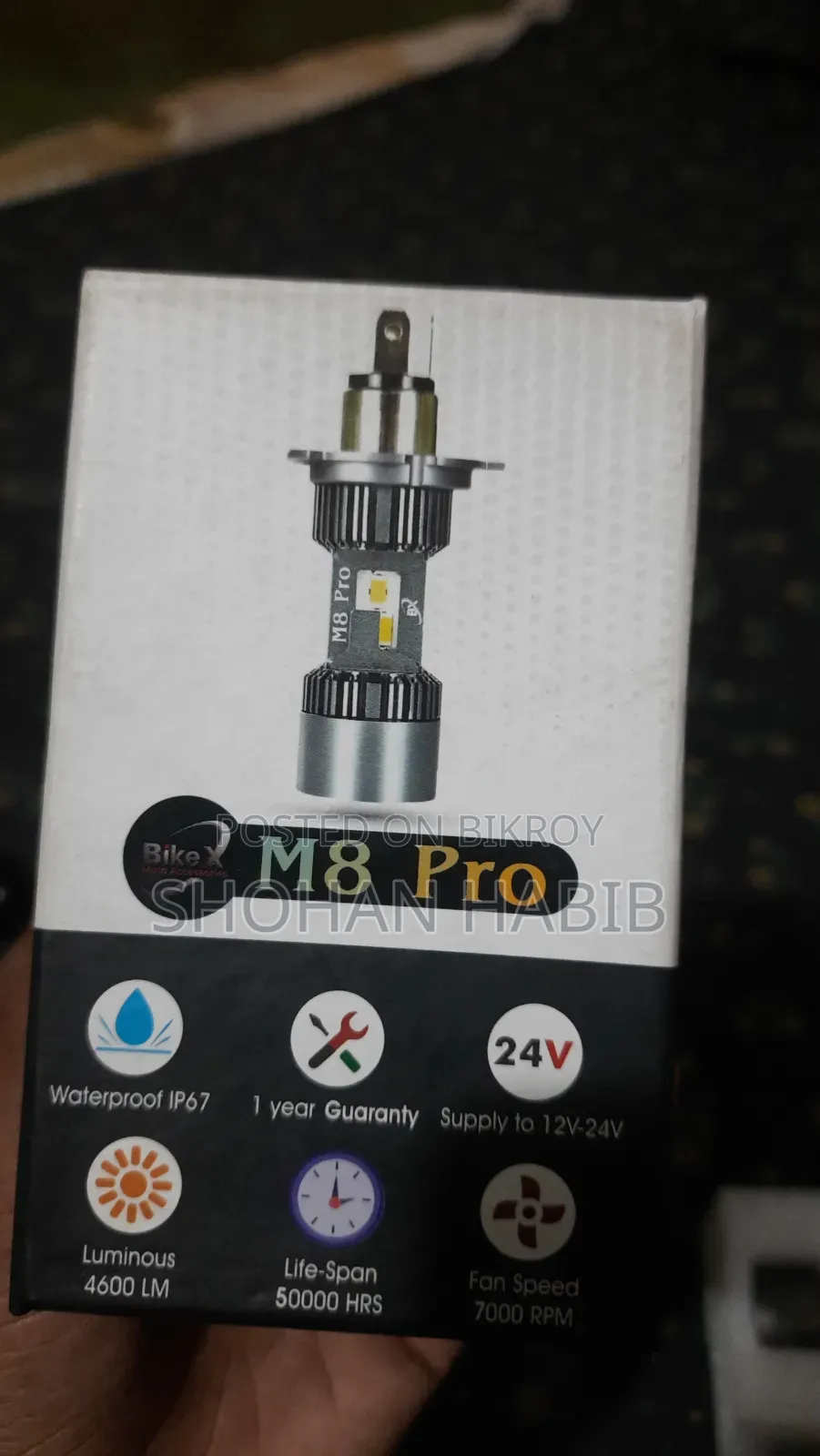 M8 Pro Led Light Motorcycles