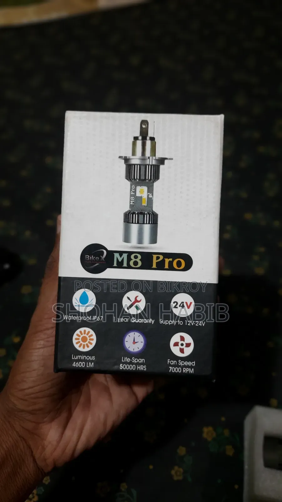 M8 Pro Led Light Motorcycles