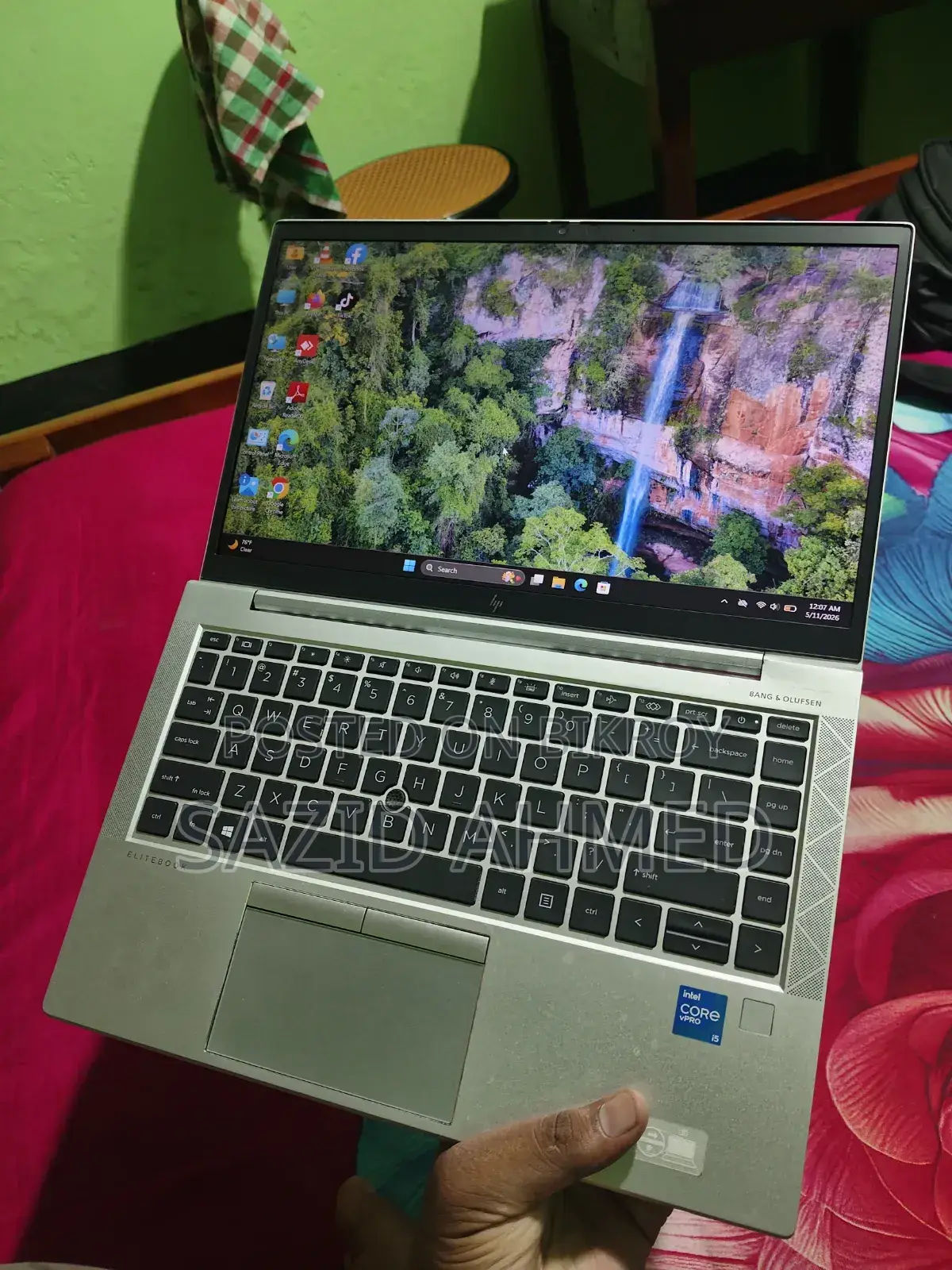 ল্যাপটপ HP EliteBook 840 G8 8GB Intel Core I5 SSD 256GB