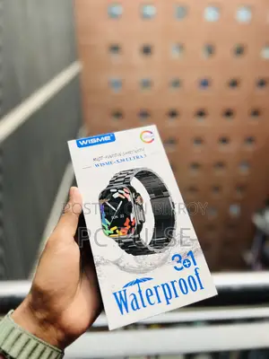 Wisme X30 Ultra 3 Smartwatch - Amoled Display (3 Straps Included)