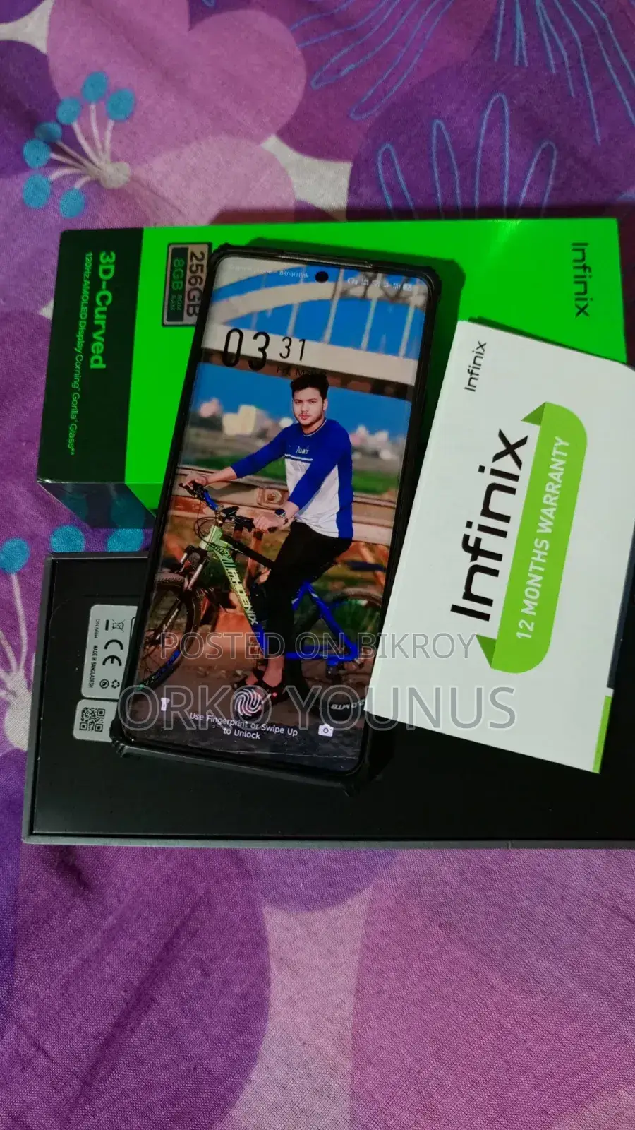 Infinix Note 40S 256 GB Green