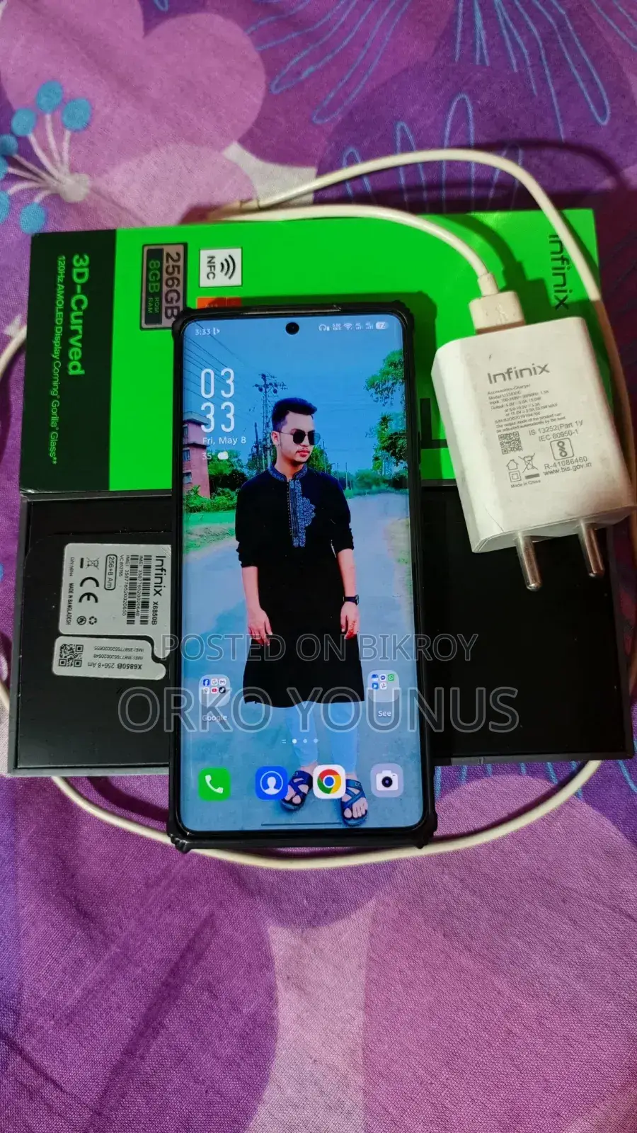 Infinix Note 40S 256 GB Green