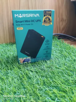 Marsriva Et3 Smart Mini Dc Ups for Router Onu - 8400mah (18w)
