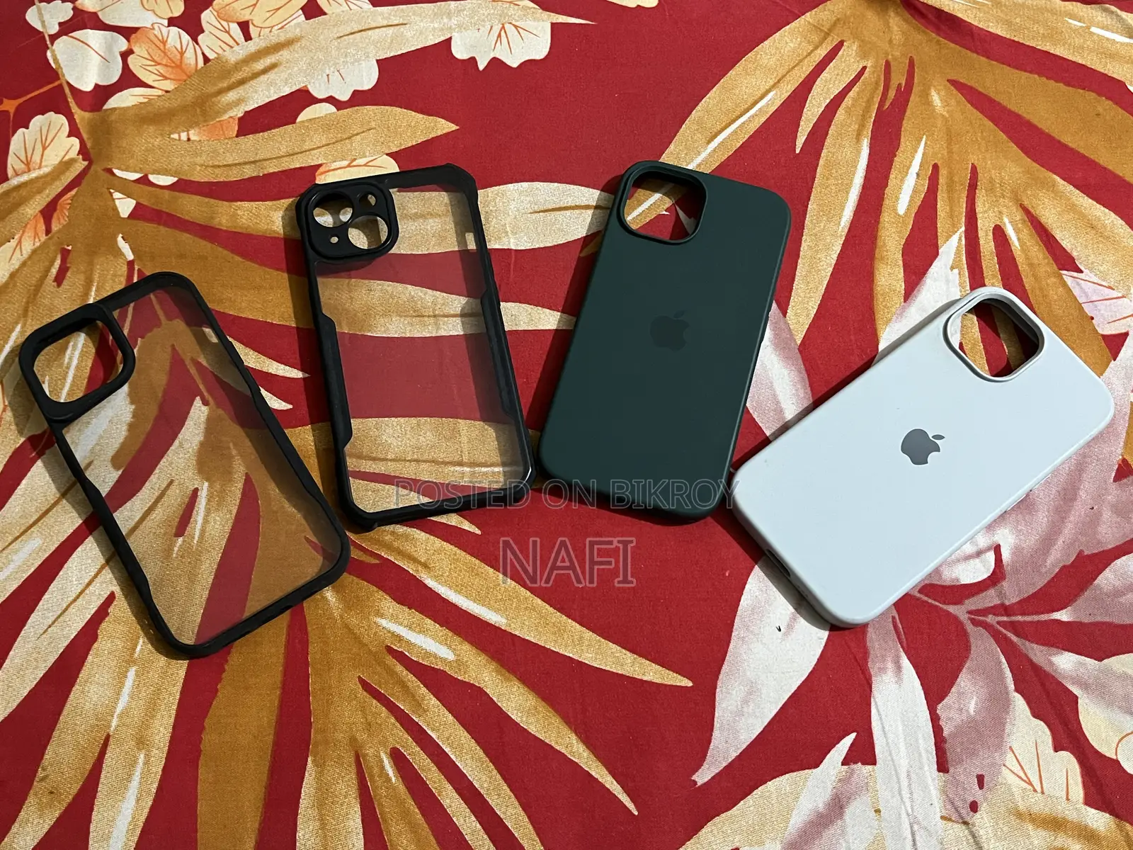 iPhone 13/14/15 ব্যাক কভার (৪টি)