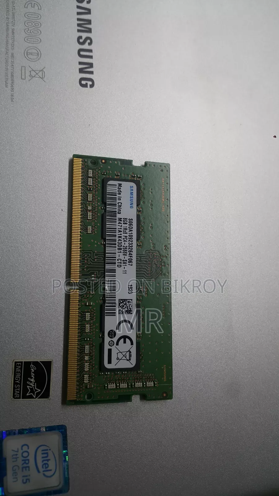 Samsung DDR4 Laptop RAM 16GB and 8GB