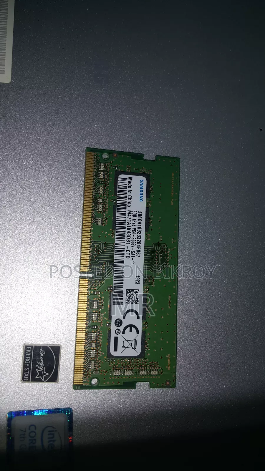 Samsung DDR4 Laptop RAM 16GB and 8GB