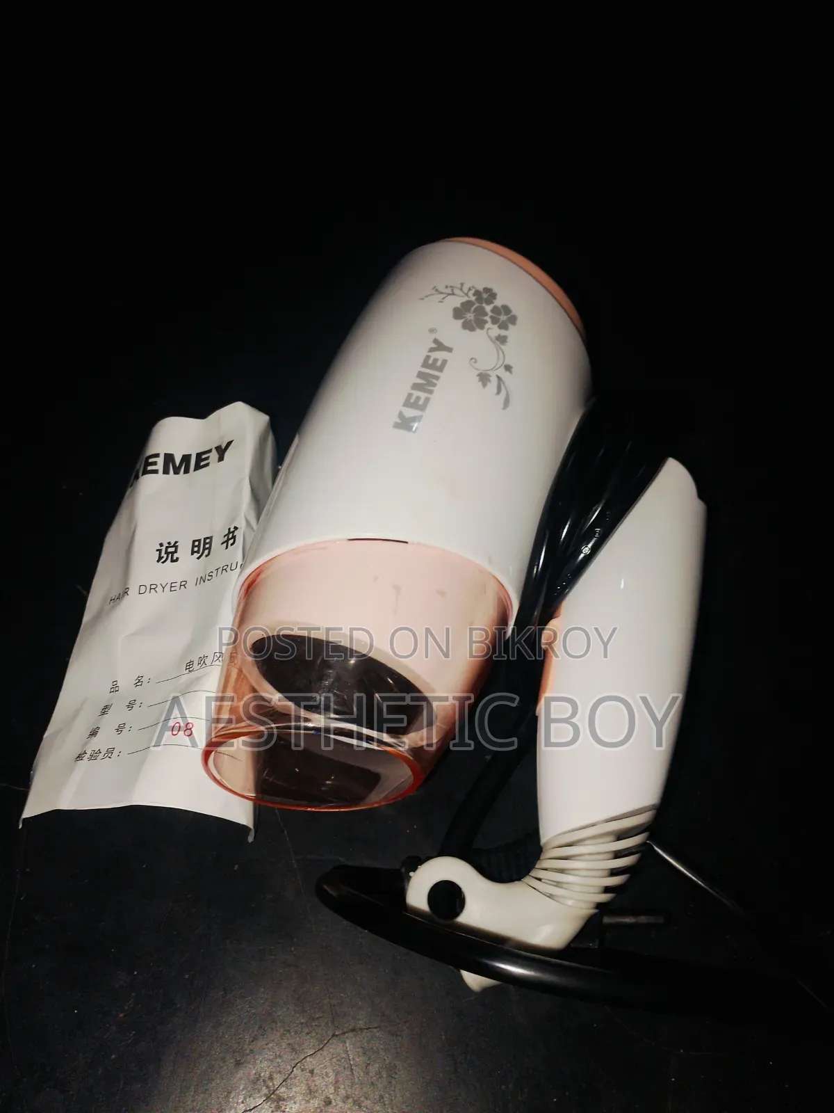 Kemey Mini Hair Dryer