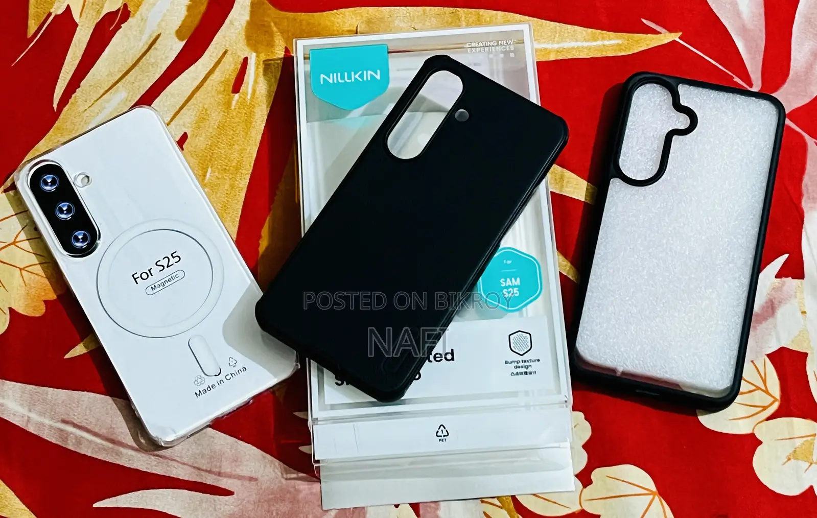 Samsung Galaxy S25 ব্যাক কভার (৩টি)