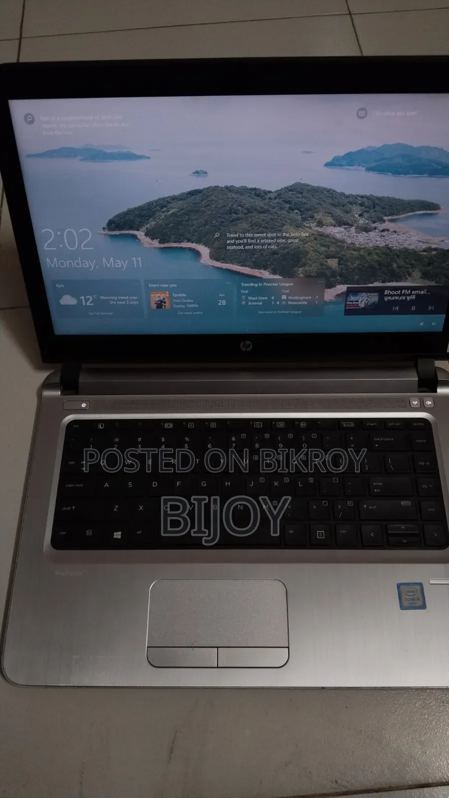 Laptop HP ProBook 440 G3 8GB Intel Core I5 SSD 512GB