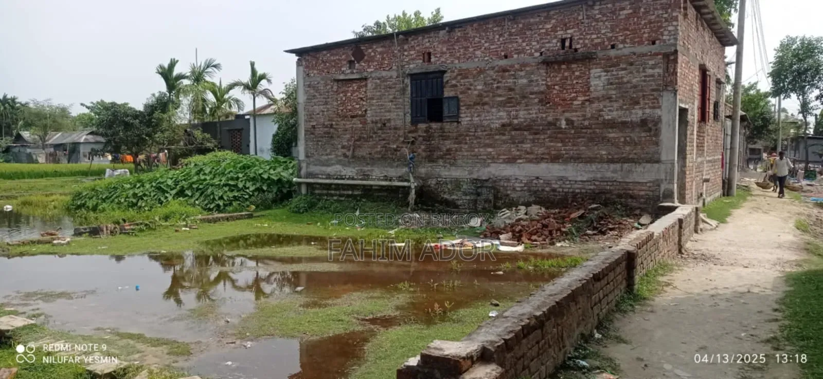 Land for Sale in Rangpur City, 2.75 Shotok