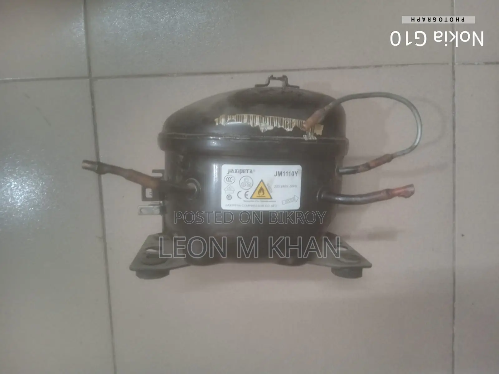 Defective Refrigerator Compressor for Sale