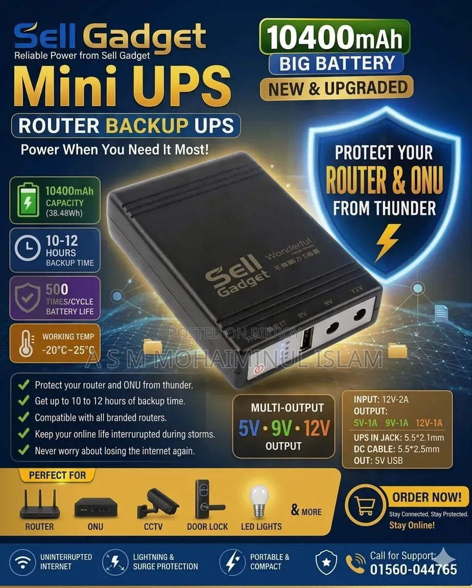 Ups WGP 10400mah