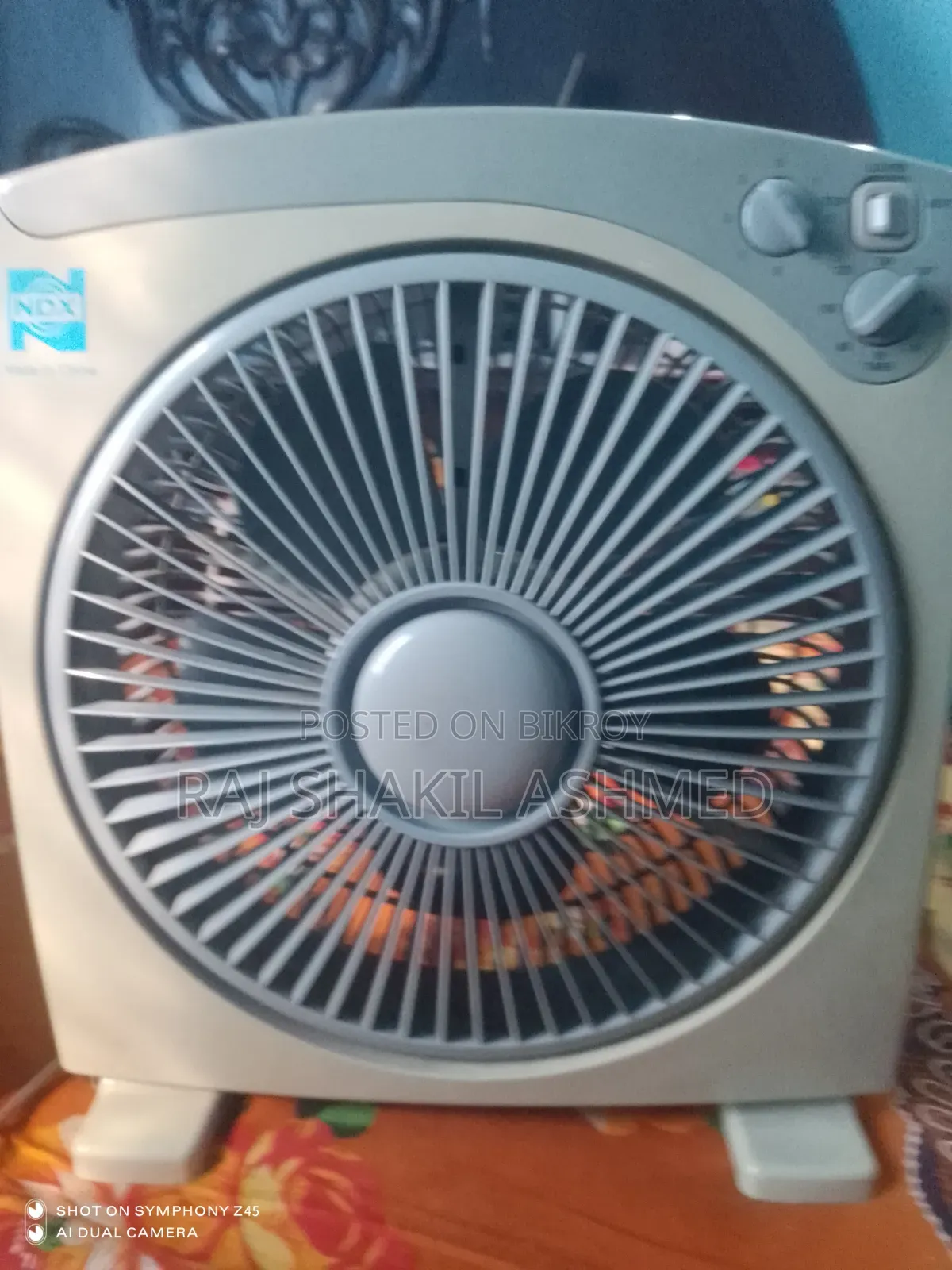 Nawab Box Cooler Fan, 12 inch