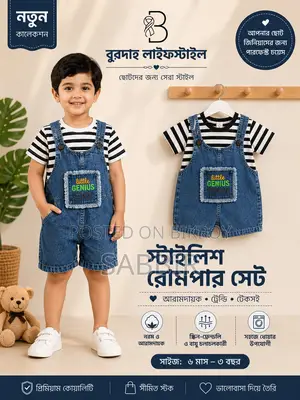 প্রিমিয়াম বেবি রমপার সেট