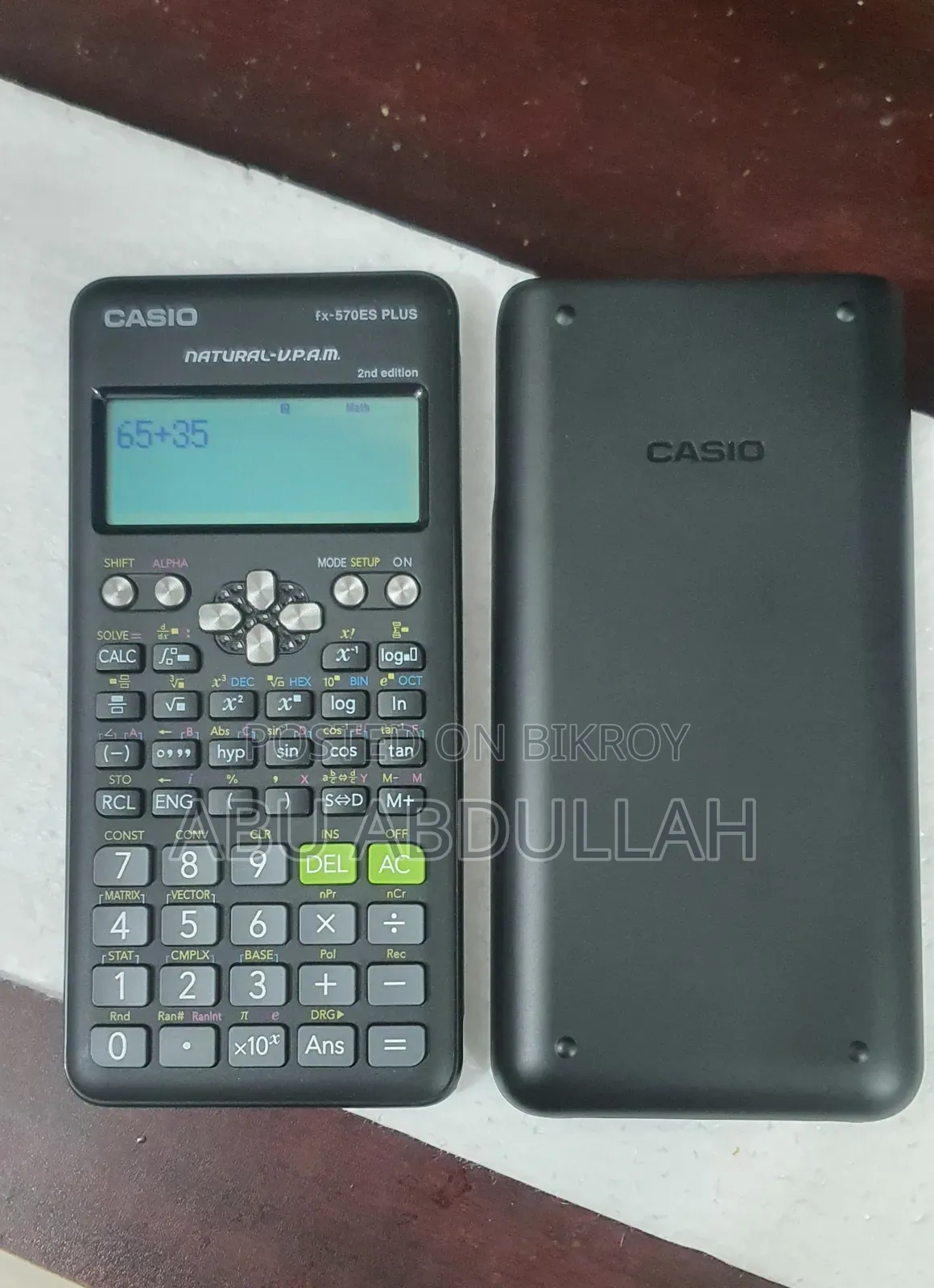 Casio Fx-570es Plus 2nd Edition Scientific