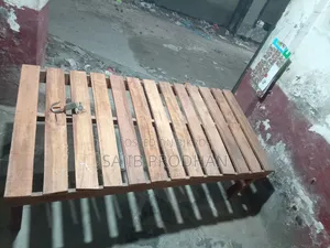 4 Sturdy Mahogany Wood Tables for Grocery Shops or Businesses