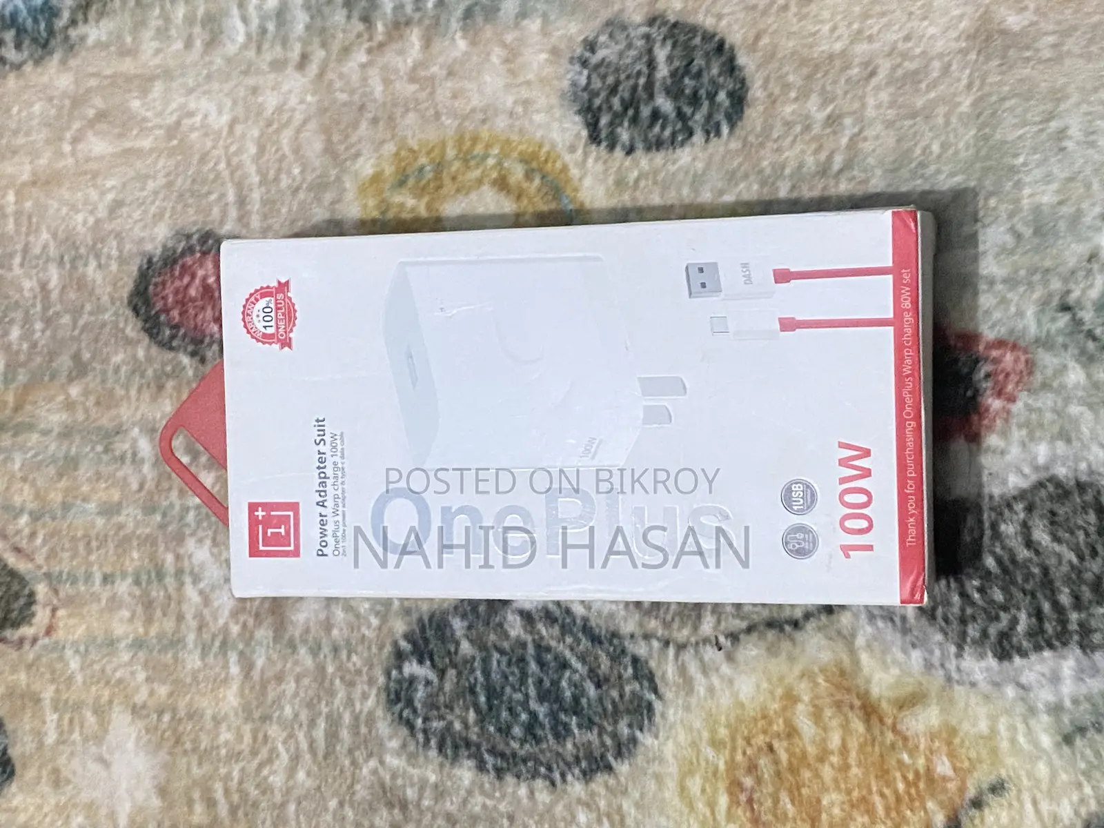 Oneplus Supervooc 100w Power Adapter With Cable