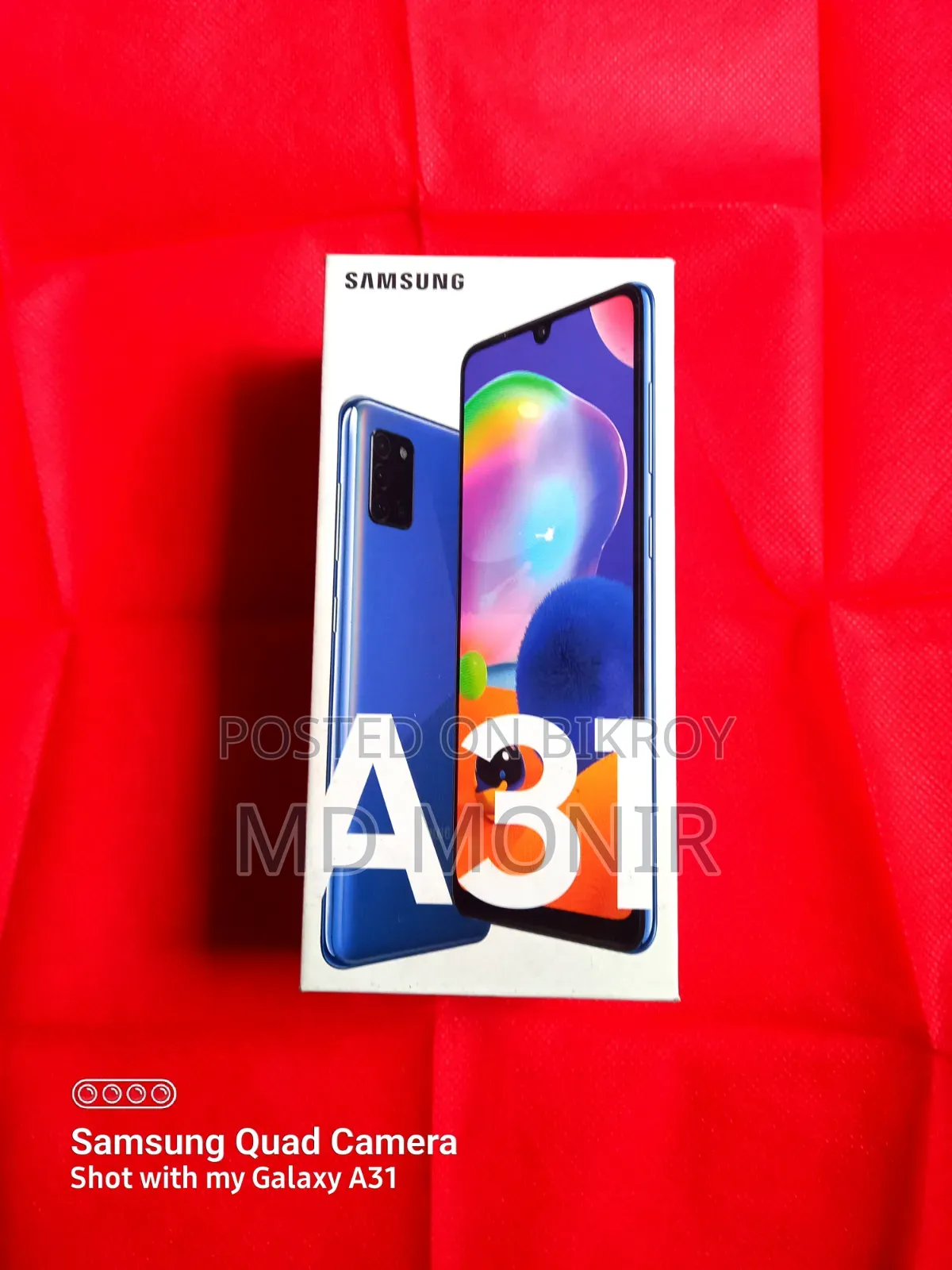 New Samsung Galaxy A31 128 GB Blue