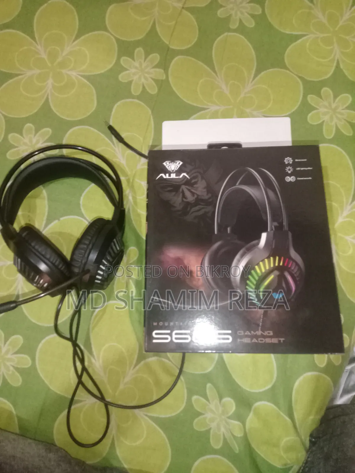 Headphone Aula S605 Gameing