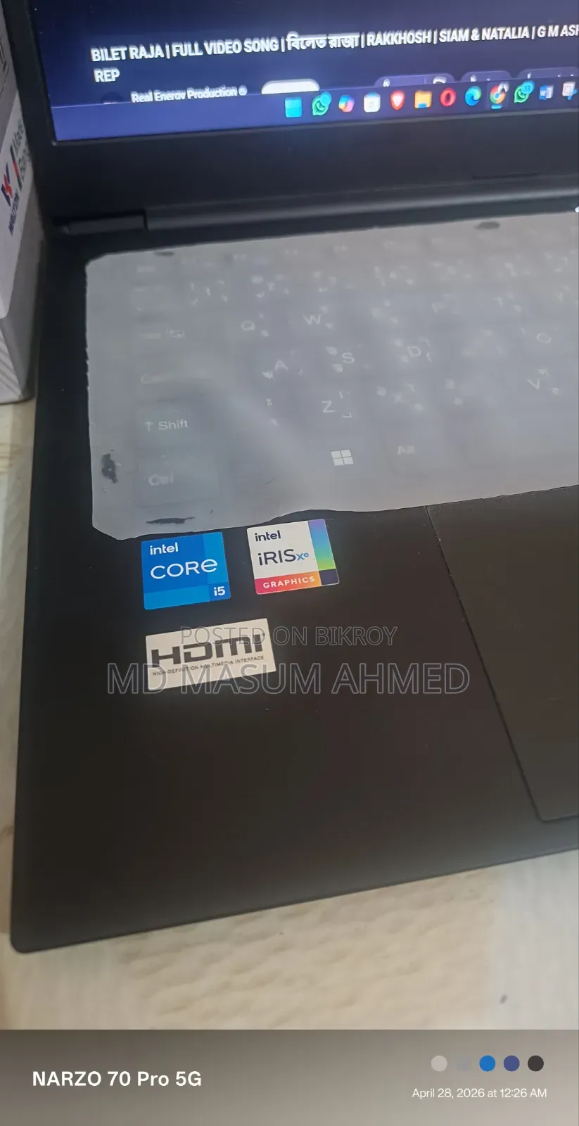 New Laptop 32GB Intel Core I5 SSD 1T