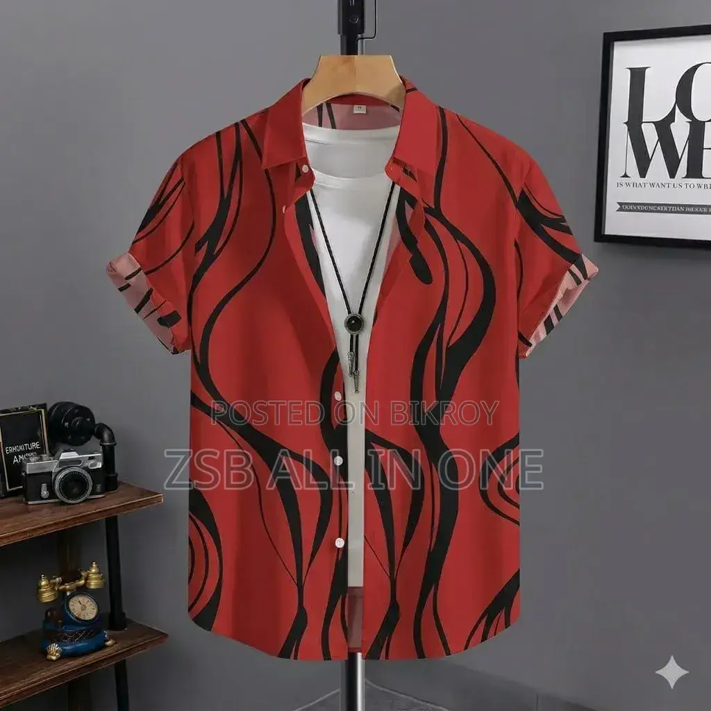 Ultra Soft Casual Half Sleeve Shirt High Quality