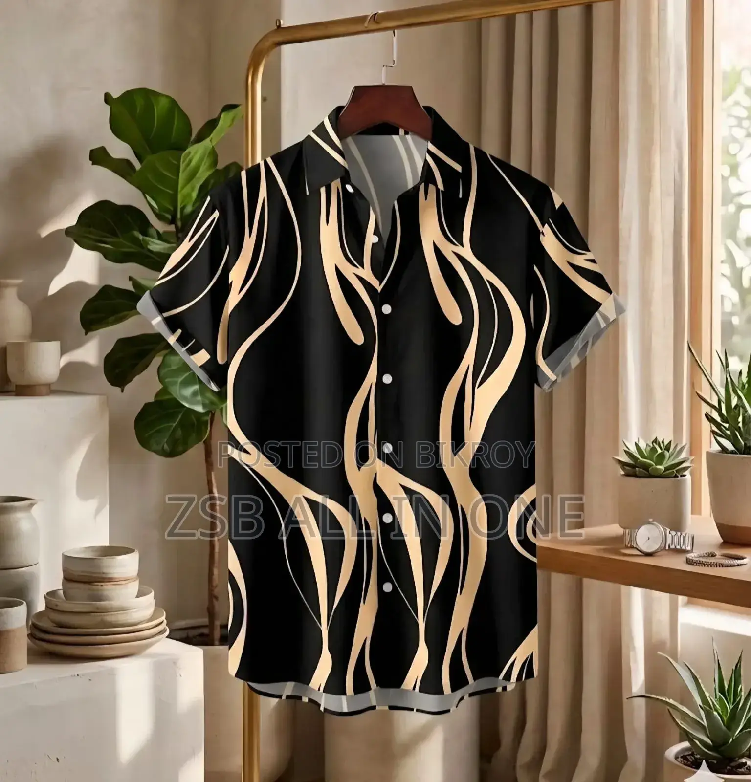 Ultra Soft Casual Half Sleeve Shirt High Quality