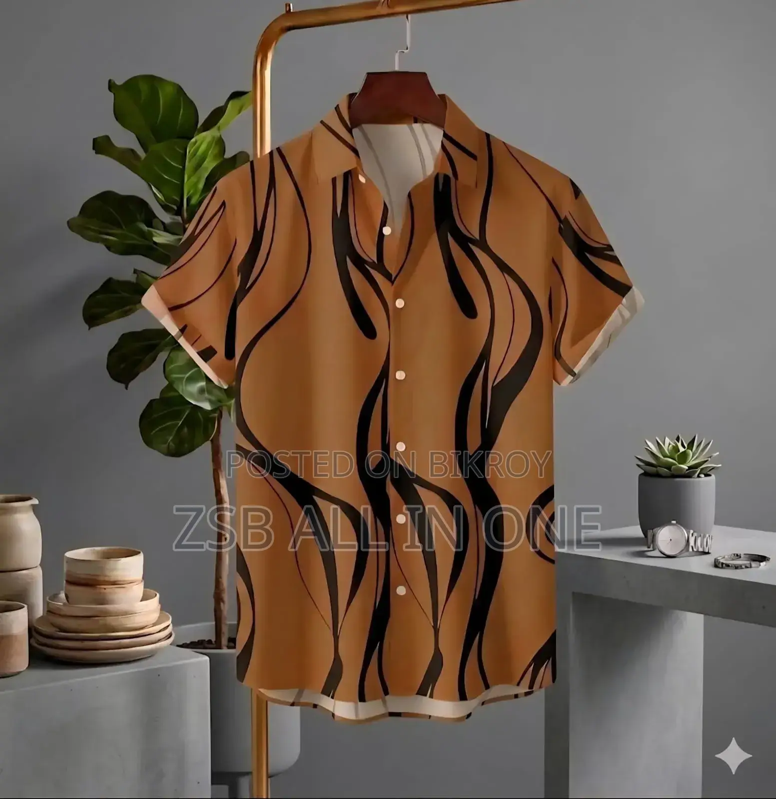 Ultra Soft Casual Half Sleeve Shirt High Quality