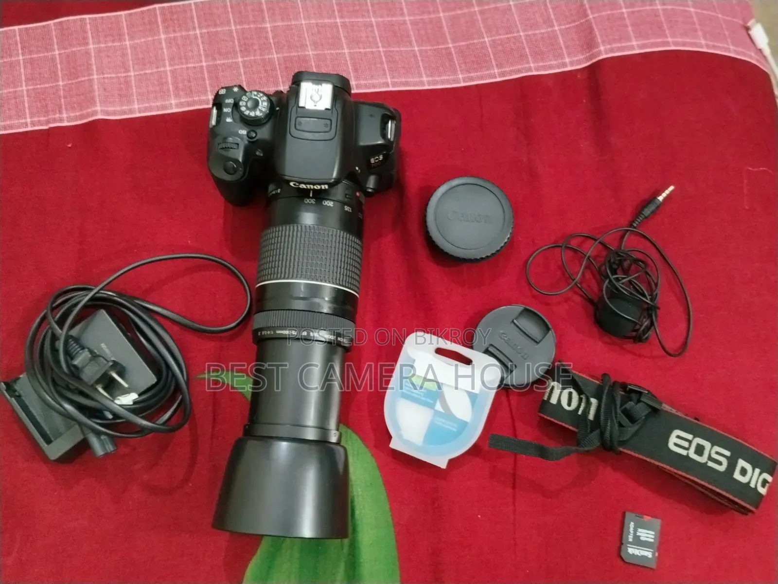 700d+75-300mm Zoom With Box