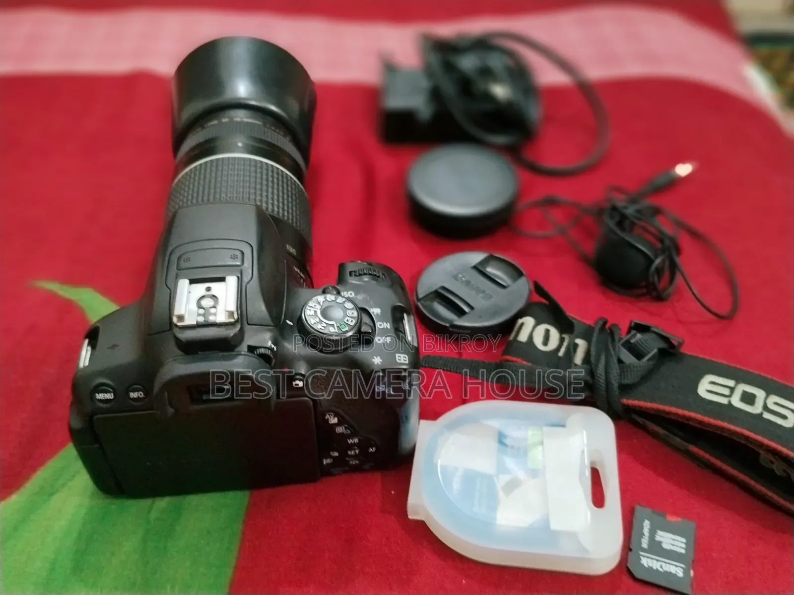 700d+75-300mm Zoom With Box