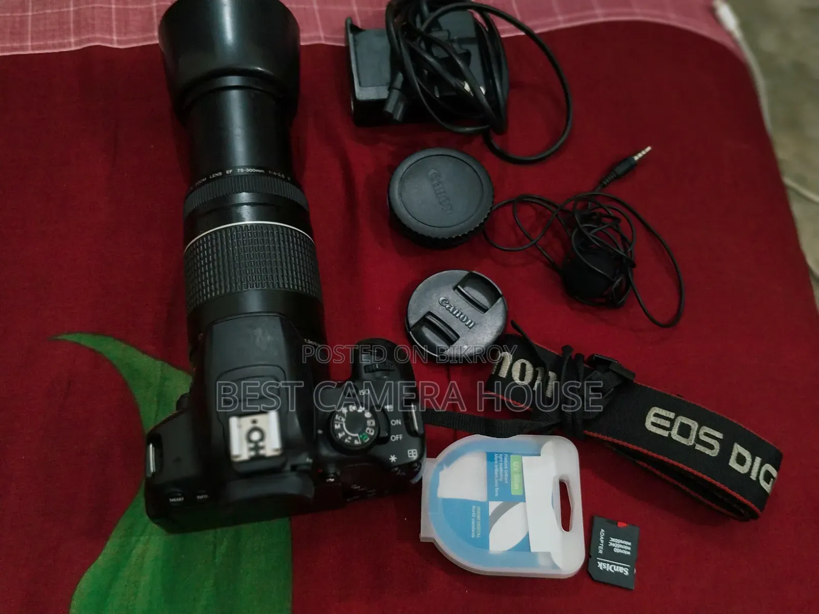 700d+75-300mm Zoom With Box