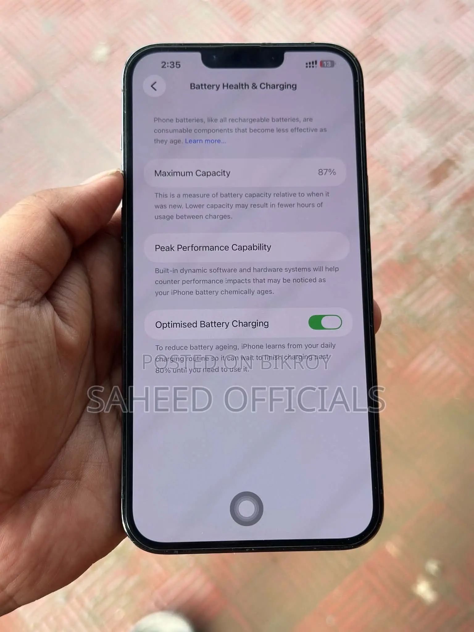 Apple iPhone 13 Pro Max 128 GB Silver