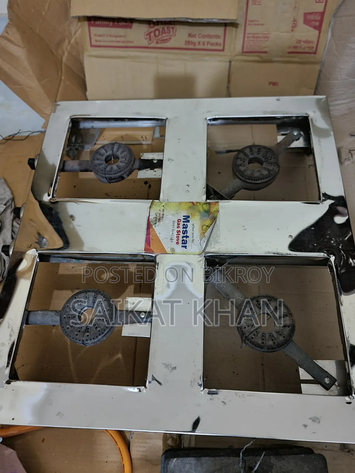 Four-Burner Stove