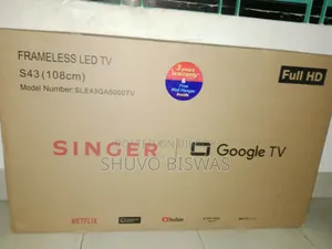 Frameless Google Tv | Sle43ga5000tv | 43 Inch