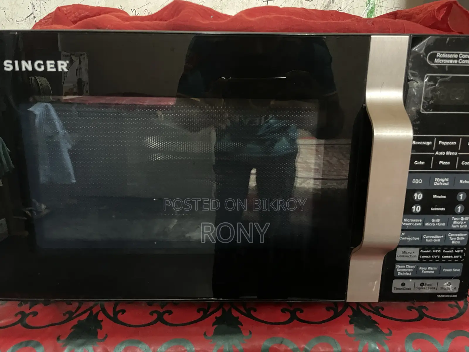 Singer Convection Microwave Oven 30l | Smw30gcb8lp