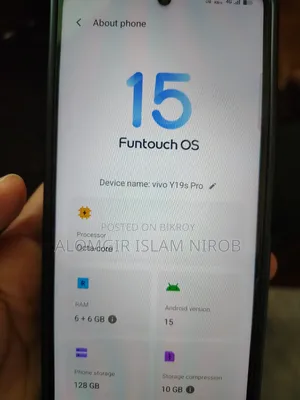 Vivo Y19s Pro 128 GB Black