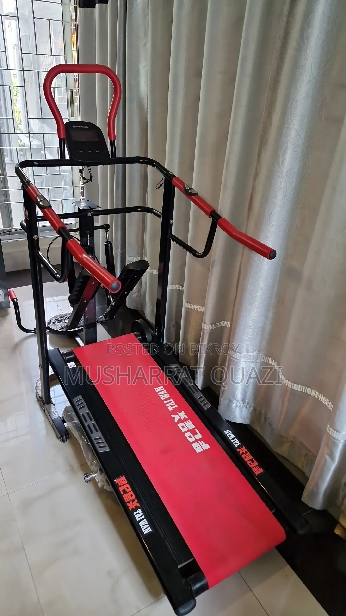 4 in 1 Treadmill ( Manual)