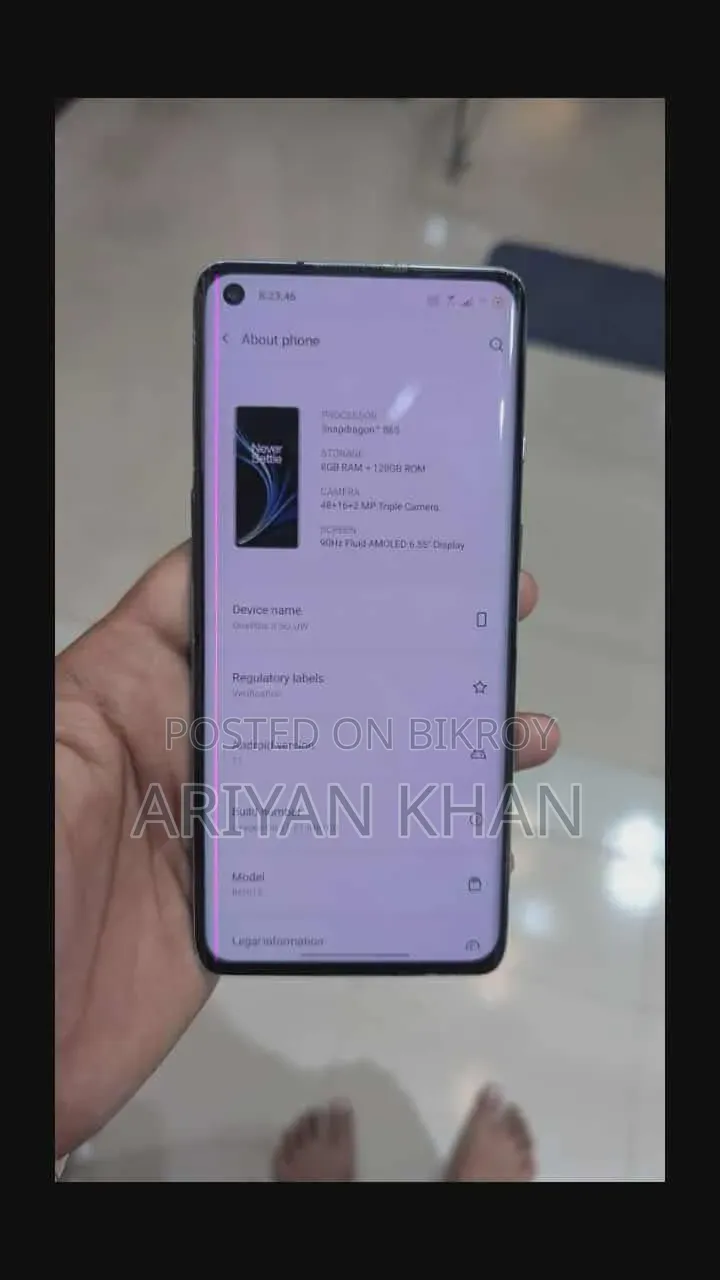 OnePlus 8 5G UW (Verizon) 128 GB Black