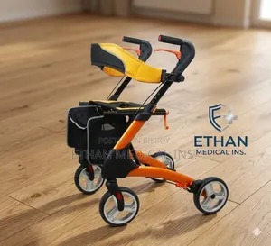 Rollator With Seat for Elderly Care