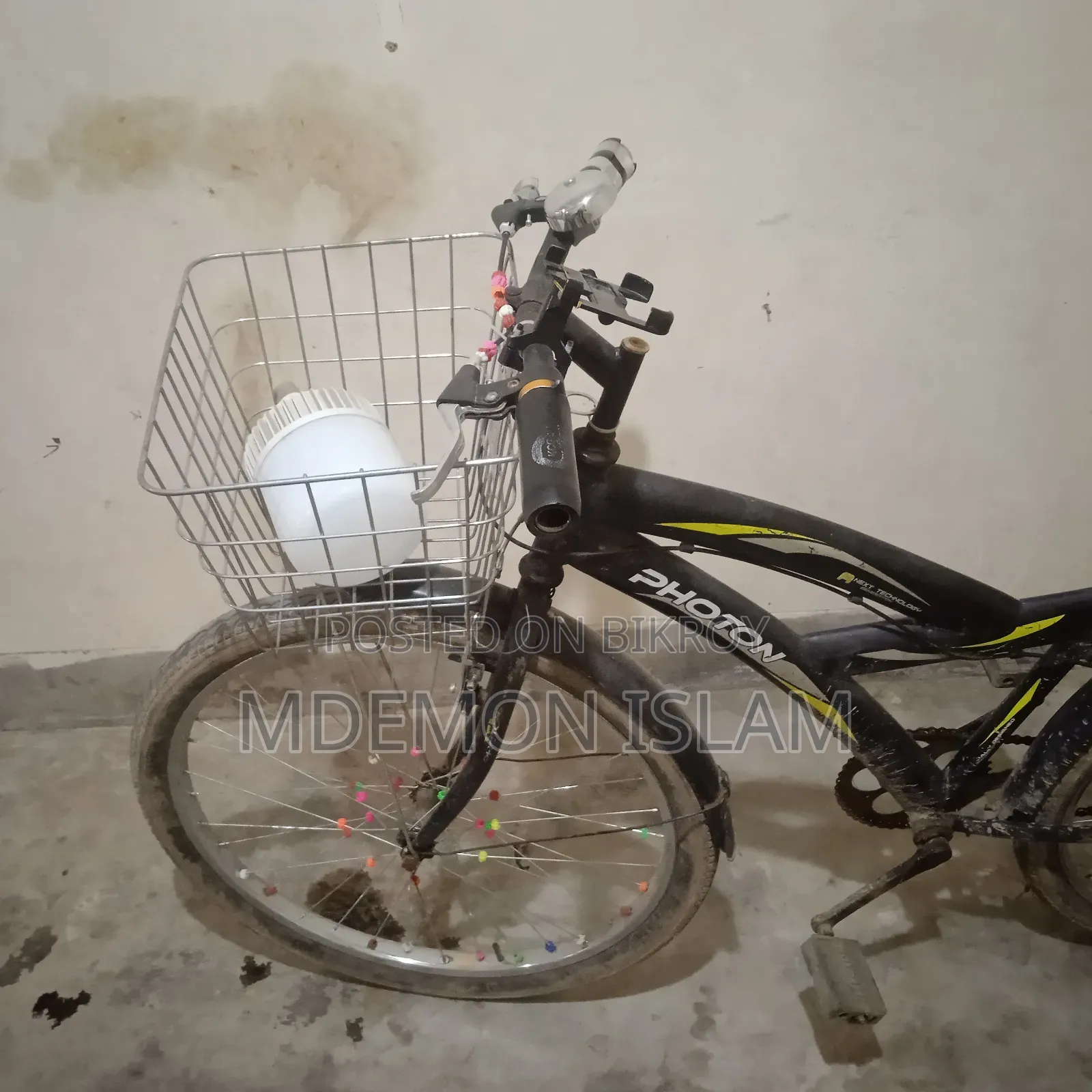 বাইসাইকেলটি বিক্রি করা হবে