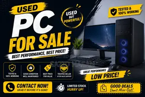 Desktop Computer 8GB Intel Core i3 SSD 128GB